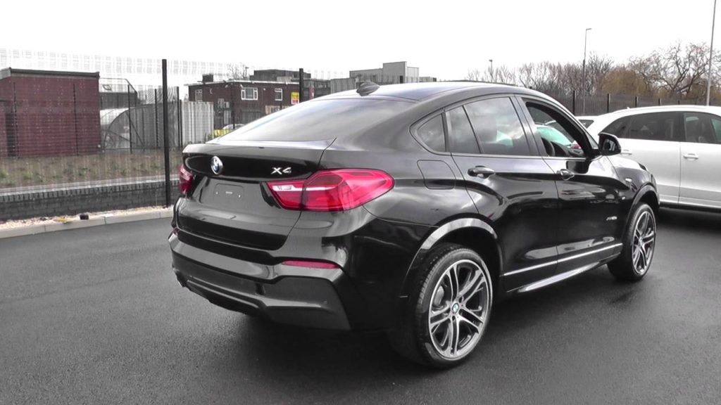 bmw x4 вид сзади