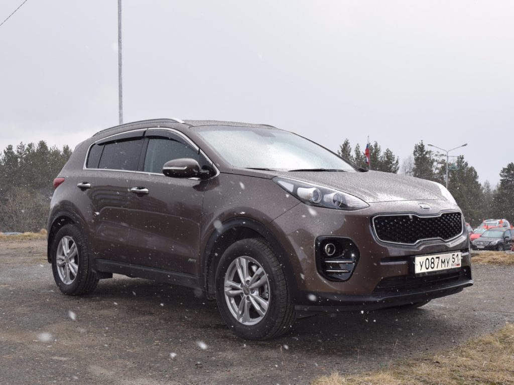 KIA Sportage 2017 дизайн