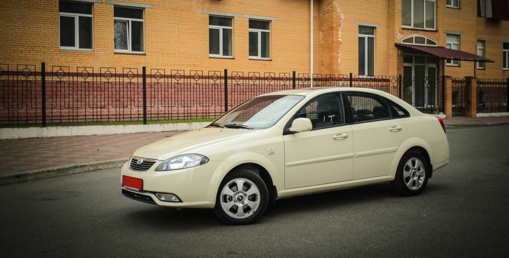 Daewoo Gentra 2017 дизайн