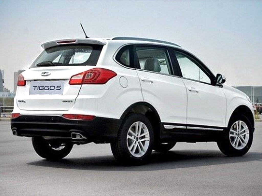 Chery Tiggo 5 экстерьер вид сзади