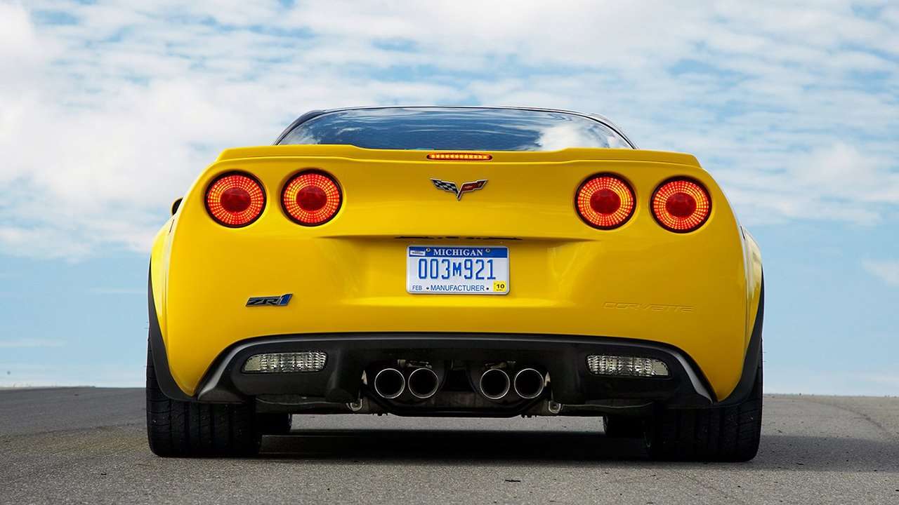 Задняя часть Шевроле Корвет С6 ZR1 (2004-2013)