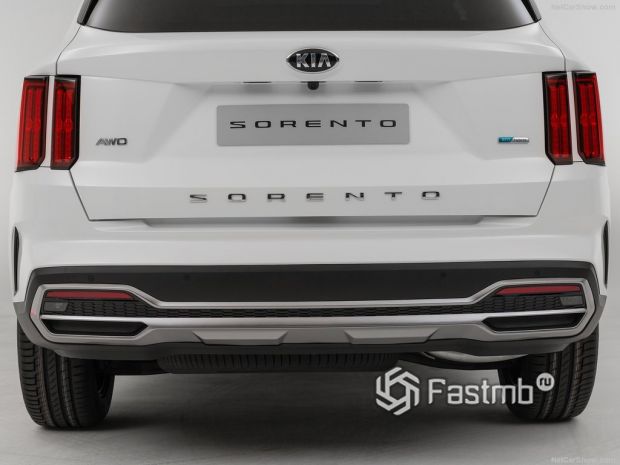 Kia Sorento 2021, вид сзади