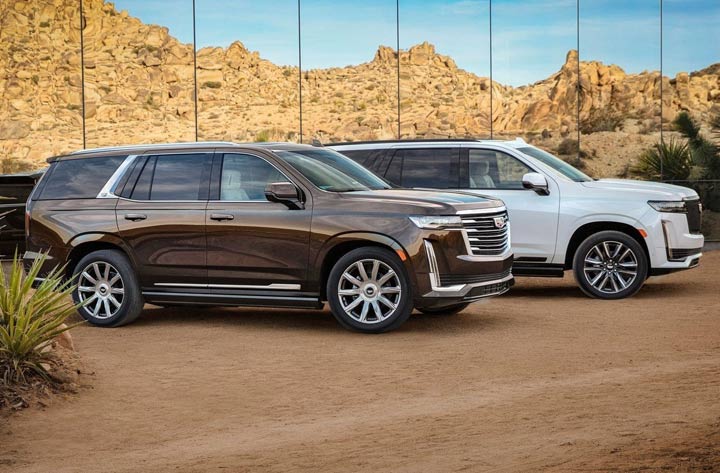 Габариты нового Cadillac Escalade 2021 года