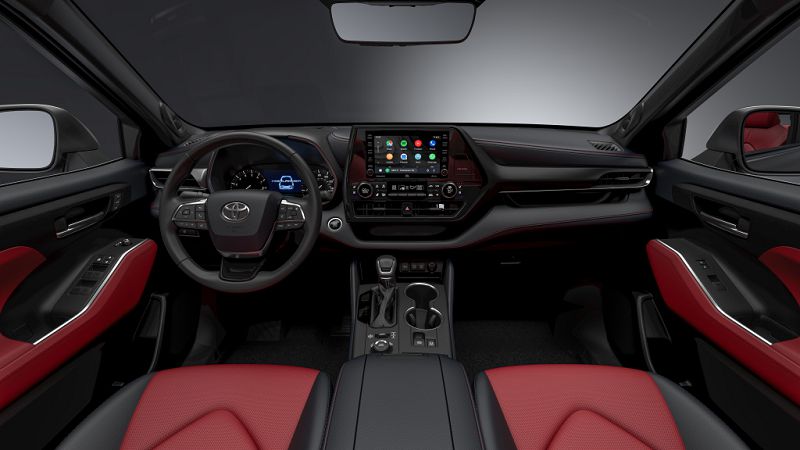 Салон Toyota Highlander 2021