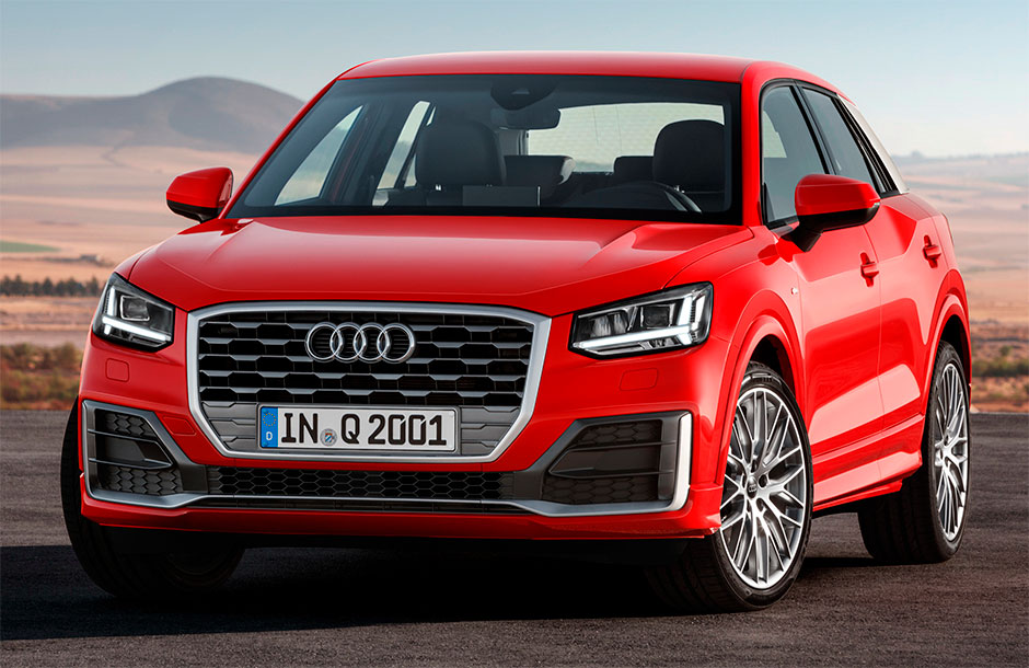 Audi Q2 2017 экстерьер