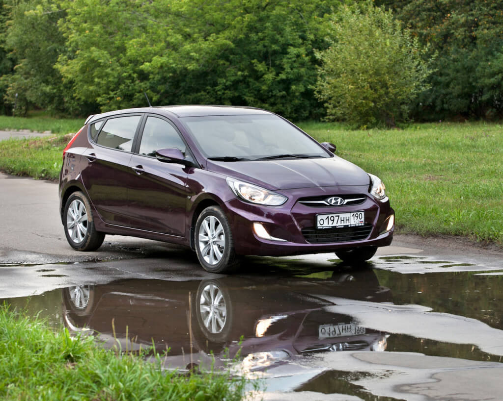 Hyundai getz размеры авто