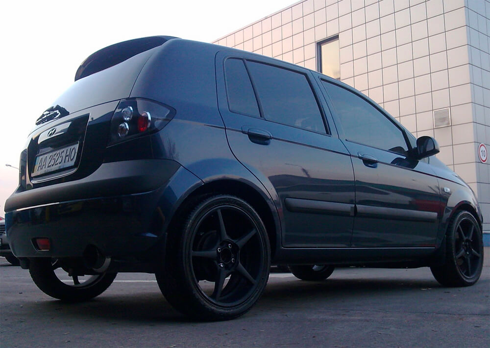 Hyundai getz размеры авто