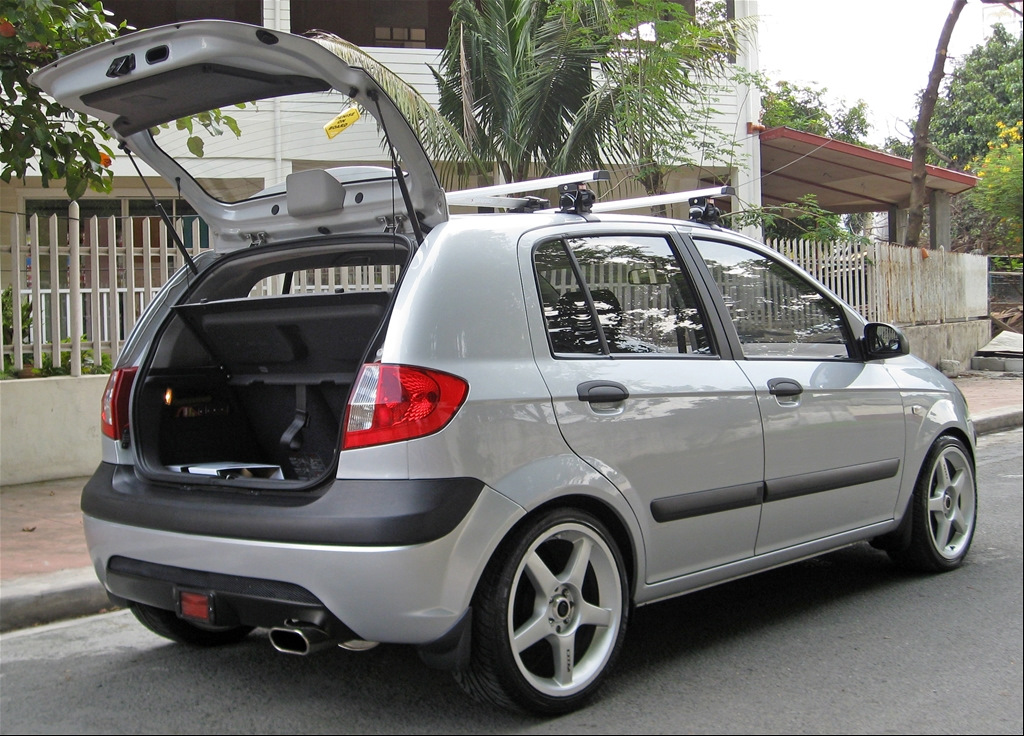 Hyundai getz размеры авто